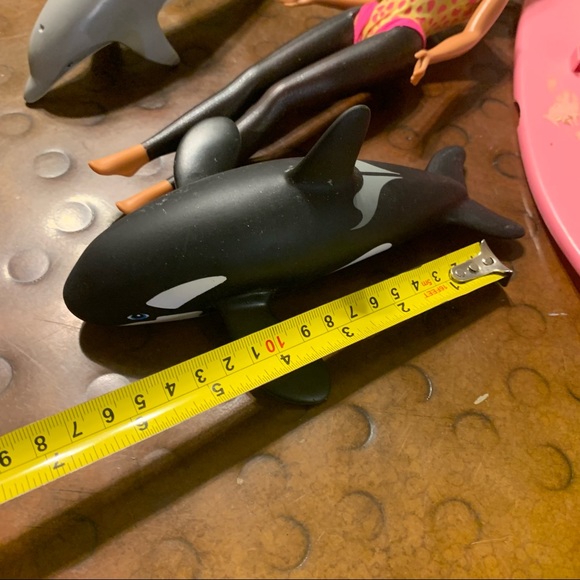 Mattel Vintage 1996 Ocean Friend's Scuba Diver Barbie Doll Baby Keiko - Picture 3 of 8